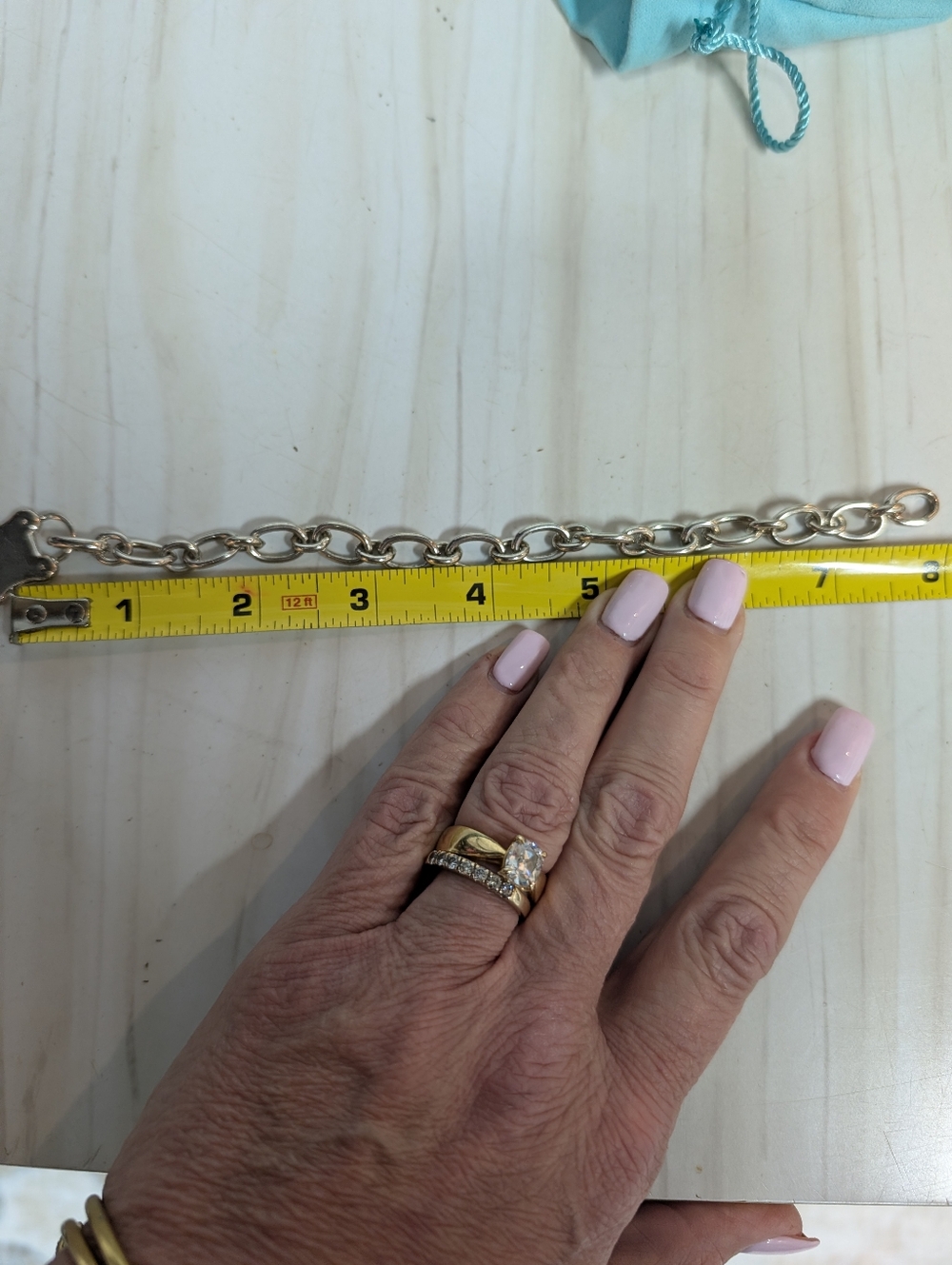 Tiffany & Co. Padlock Charm Bracelet - Picture 3 of 3